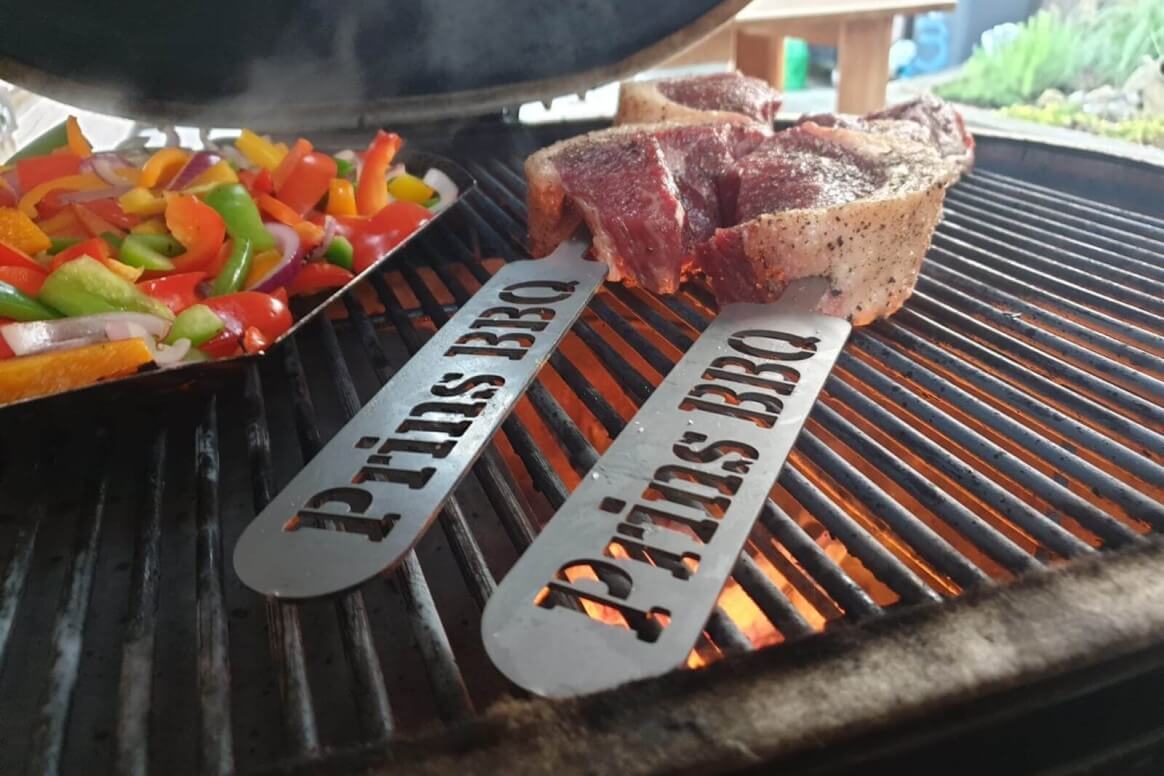 Barbecue spiezen uit RVS 2 mm