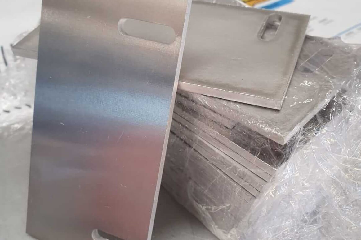 Gesneden en ontbraamde platen uit aluminium 5mm