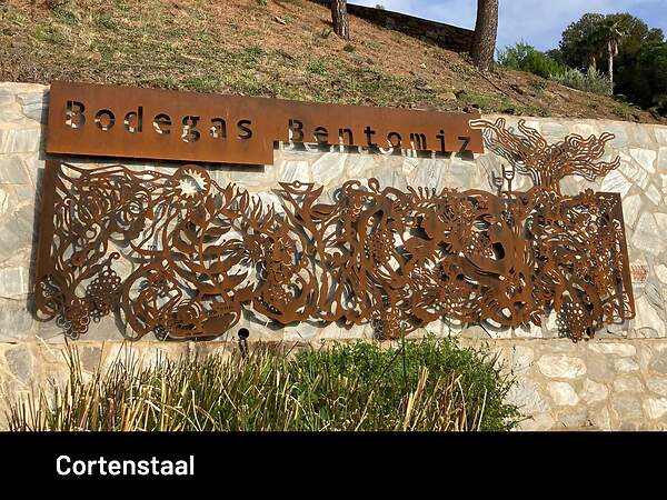 Cortenstaal Lieuwke Loth Bodegas Bentomiz