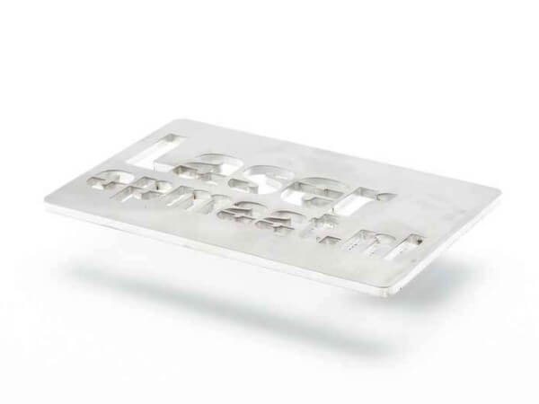 Gesneden RVS 2mm